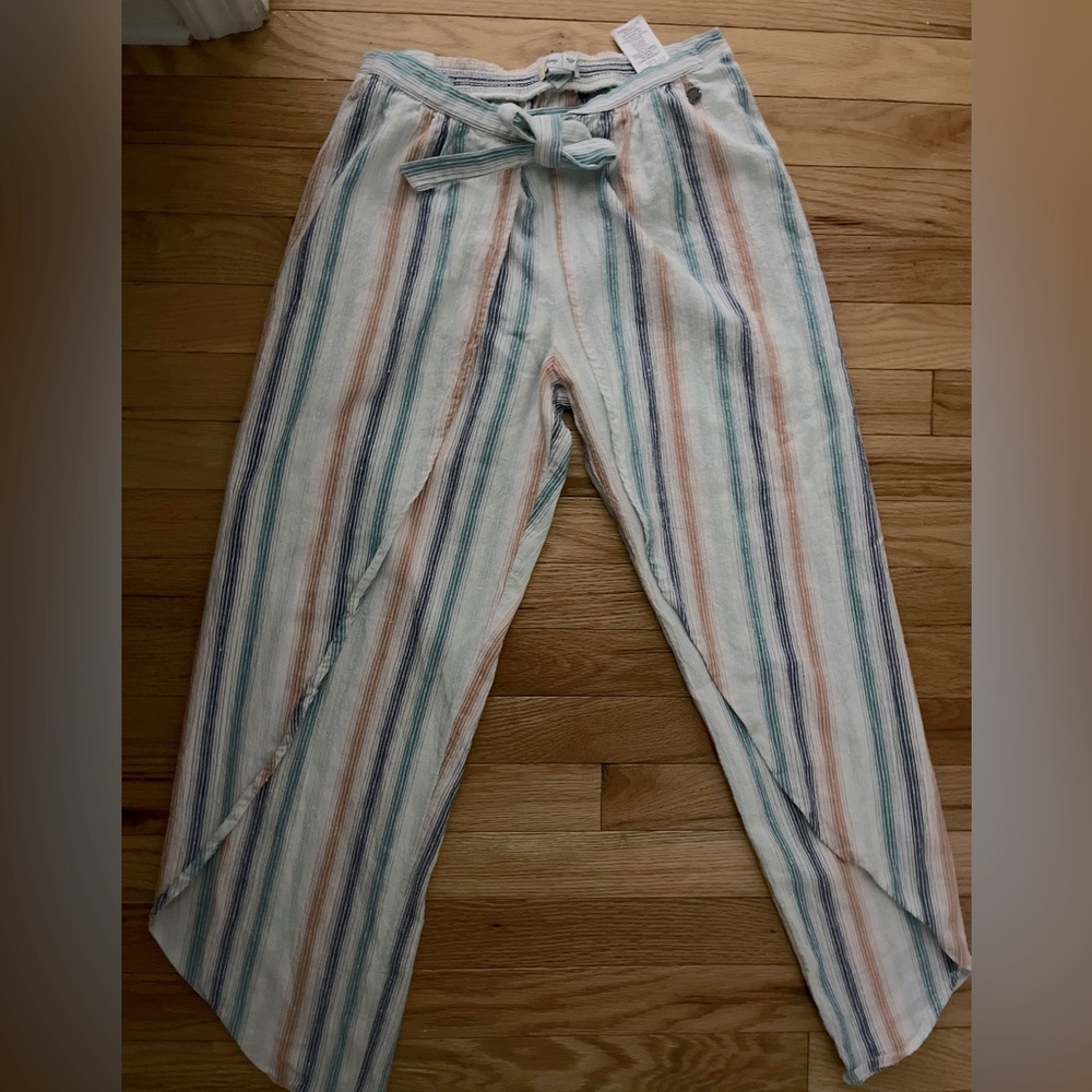 Girl's 8-16 Ariel Jessa Tie-Front Beach Pants